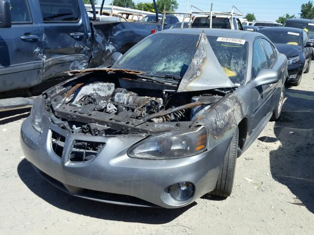2G2WP552281137233 - 2008 PONTIAC GRAND PRIX GRAY photo 2