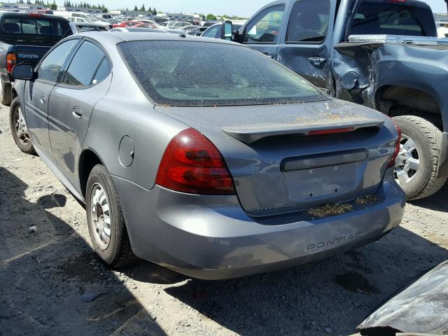 2G2WP552281137233 - 2008 PONTIAC GRAND PRIX GRAY photo 3