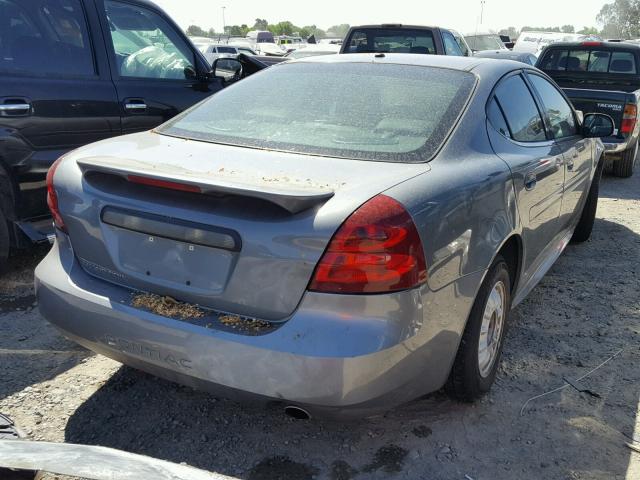 2G2WP552281137233 - 2008 PONTIAC GRAND PRIX GRAY photo 4