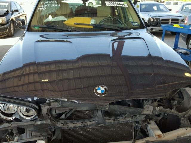 WBXPC93477WF02865 - 2007 BMW X3 3.0SI BLUE photo 7