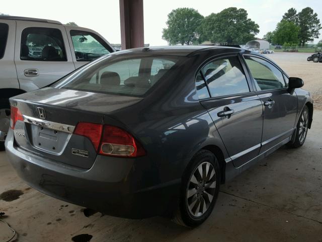 2HGFA16959H311968 - 2009 HONDA CIVIC EXL 灰色 照片 4