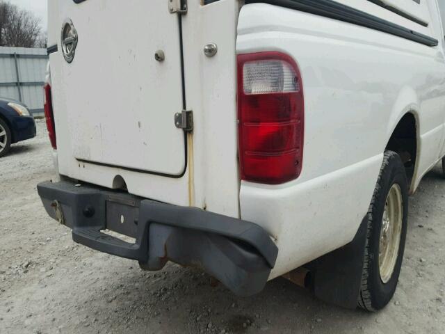 1FTYR10E13PB27829 - 2003 FORD RANGER WHITE photo 9