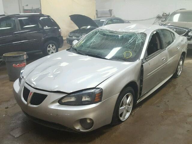 2G2WP552781116880 - 2008 PONTIAC GRAND PRIX SILVER photo 2