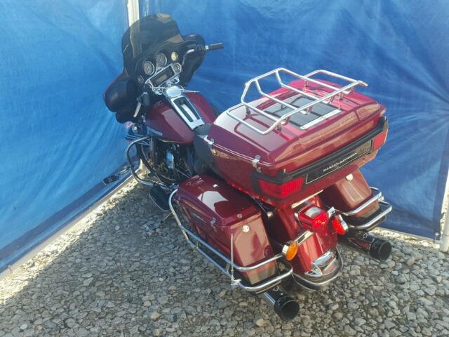 1HD1KEM19DB628288 - 2013 HARLEY-DAVIDSON FLHTK ELEC RED photo 3