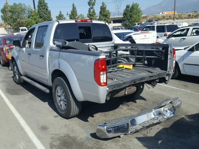 1N6AD0ER6FN757932 - 2015 NISSAN FRONTIER S SILVER photo 3