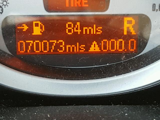 WMWMF3C56ATZ61966 - 2010 MINI COOPER WHITE photo 8