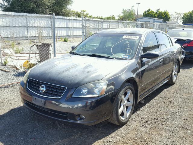 1N4BL11D36N445485 - 2006 NISSAN ALTIMA SE BLACK photo 2