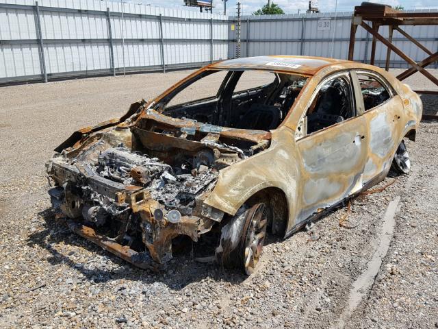 1G11D5RR4DF104204 - 2013 CHEVROLET MALIBU 1LT BURN photo 2