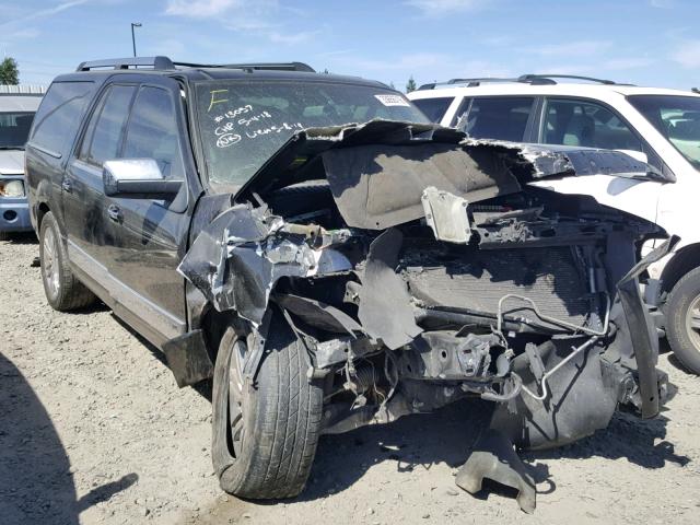 5LMFL28528LJ20477 - 2008 LINCOLN NAVIGATOR BLACK photo 1