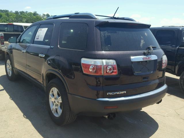 1GKER23DX9J107526 - 2009 GMC ACADIA SLT 紫色 照片 3