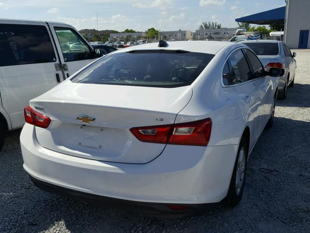 1G1ZB5ST1GF223802 - 2016 CHEVROLET MALIBU LS თეთრი ფოტო 4