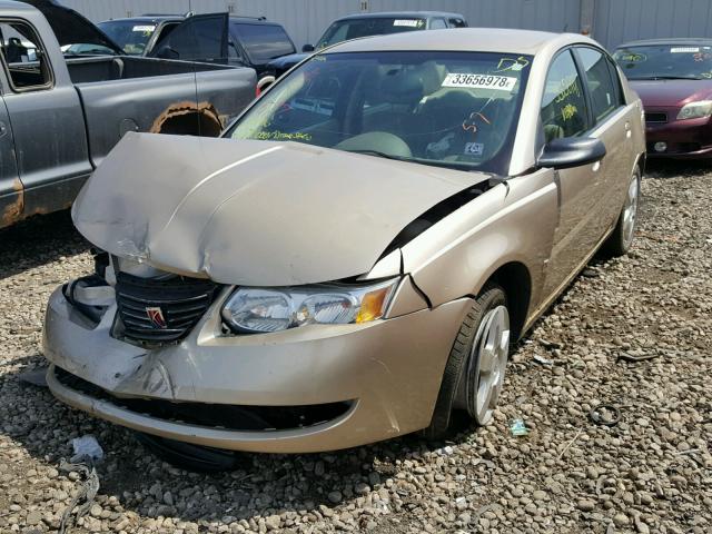 1G8AJ55F76Z122817 - 2006 SATURN ION LEVEL ოქროსფერი ფოტო 2