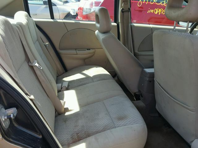 1G8AJ55F76Z122817 - 2006 SATURN ION LEVEL ოქროსფერი ფოტო 6