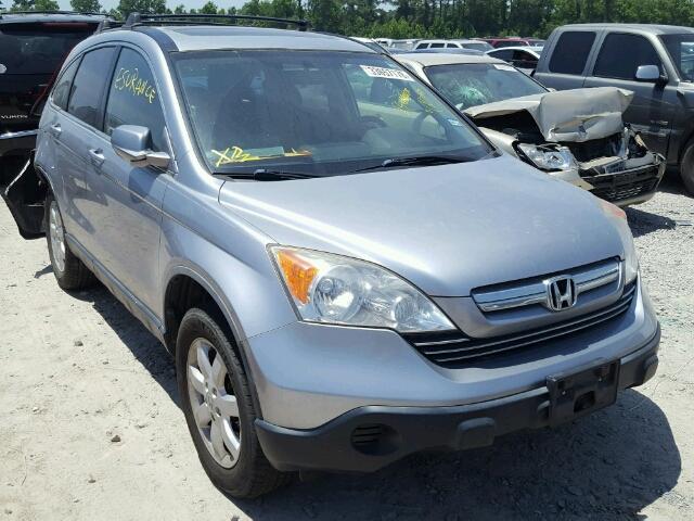 JHLRE38707C083307 - 2007 HONDA CR-V EXL SILVER photo 1