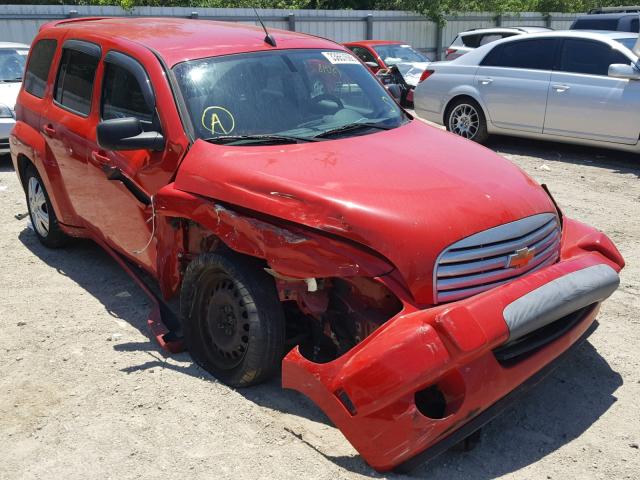 3GNBAADBXAS502880 - 2010 CHEVROLET HHR LS RED photo 1