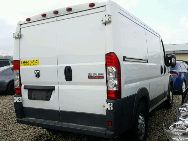 3C6TRVNG2GE108649 - 2016 RAM PROMASTER WHITE photo 4