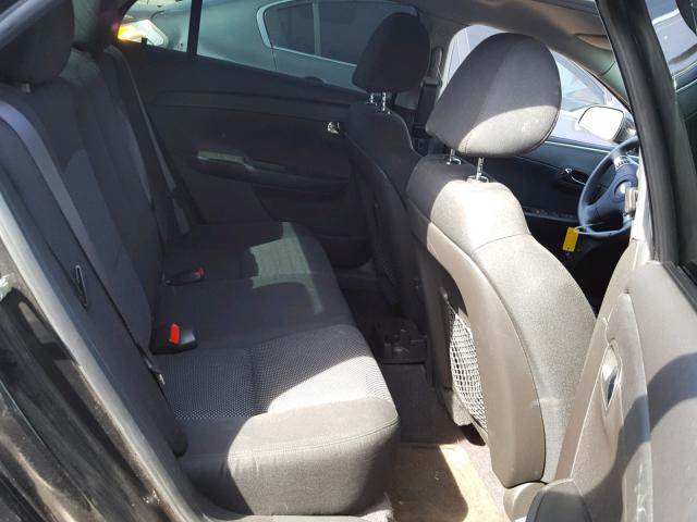 1G1ZC5E04CF244989 - 2012 CHEVROLET MALIBU 1LT 黑色 照片 6