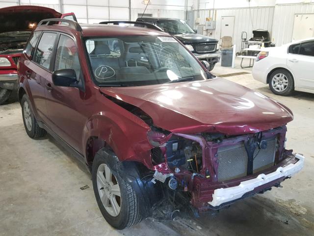 JF2SH6BC9AG796446 - 2010 SUBARU FORESTER X Червоний фото 1