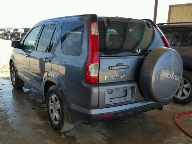 JHLRD78925C064654 - 2005 HONDA CR-V SE GRAY photo 3