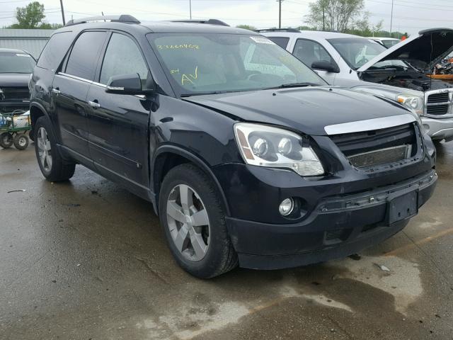 1GKLVMED7AJ171815 - 2010 GMC ACADIA SLT შავი ფოტო 1