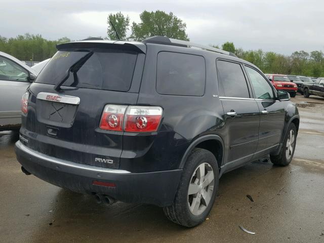 1GKLVMED7AJ171815 - 2010 GMC ACADIA SLT შავი ფოტო 4