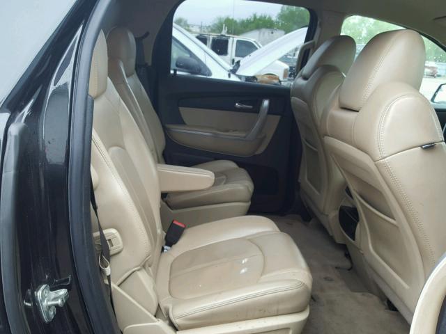 1GKLVMED7AJ171815 - 2010 GMC ACADIA SLT შავი ფოტო 6
