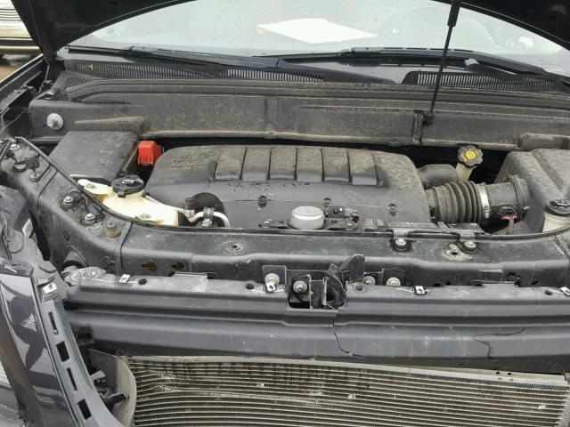 1GKLVMED7AJ171815 - 2010 GMC ACADIA SLT შავი ფოტო 7