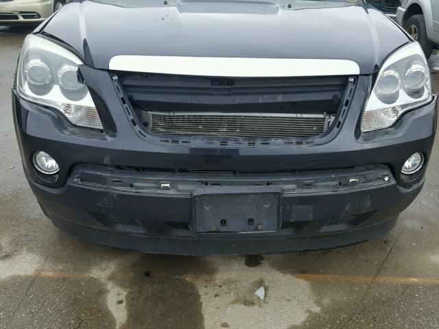 1GKLVMED7AJ171815 - 2010 GMC ACADIA SLT შავი ფოტო 9