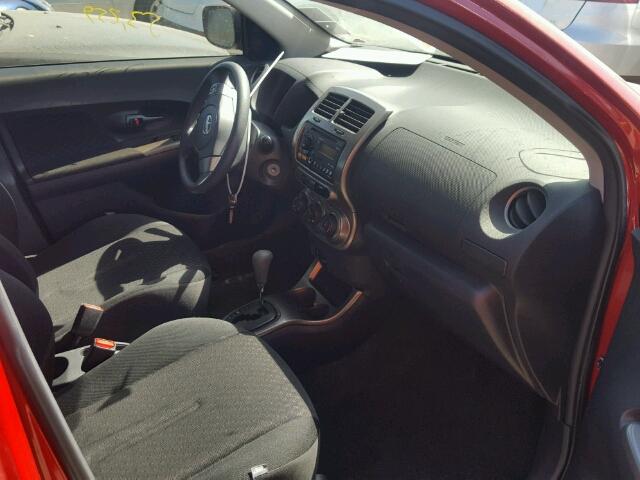 JTKKUPB48D1029308 - 2013 TOYOTA SCION XD BURGUNDY photo 5