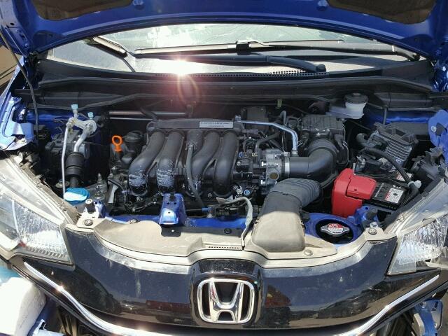 JHMGK5H78GX044495 - 2016 HONDA FIT EX BLUE photo 7