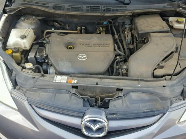 JM1CR293890344006 - 2009 MAZDA 5 GRAY photo 7