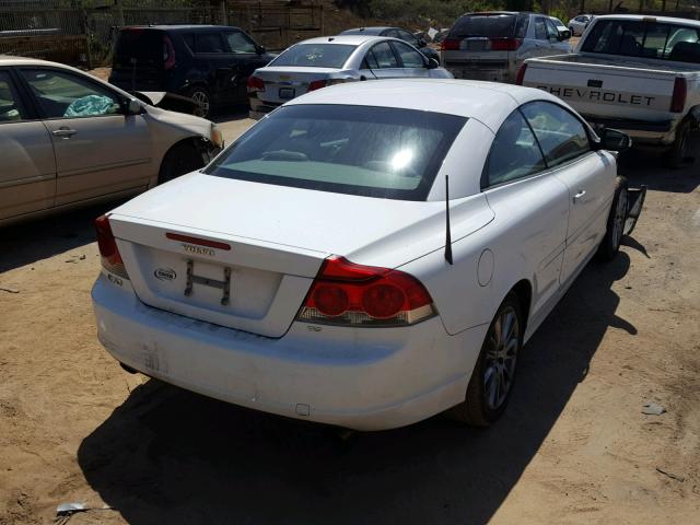 YV1MC67248J048345 - 2008 VOLVO C70 T5 WHITE photo 4