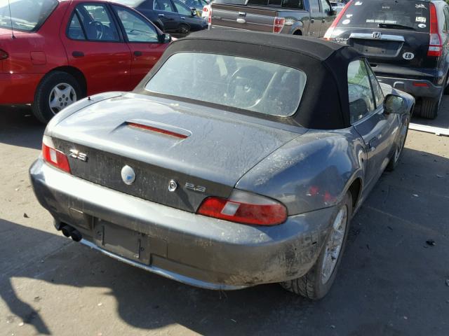 WBACH9342YLF92438 - 2000 BMW Z3 2.3 GRAY photo 4