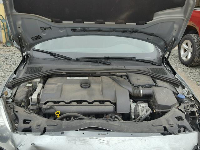 YV1902FH1B2014197 - 2011 VOLVO S60 T6 SILVER photo 7