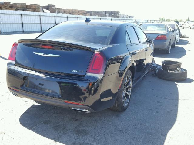 2C3CCABT8FH886997 - 2015 CHRYSLER 300 S BLACK photo 4