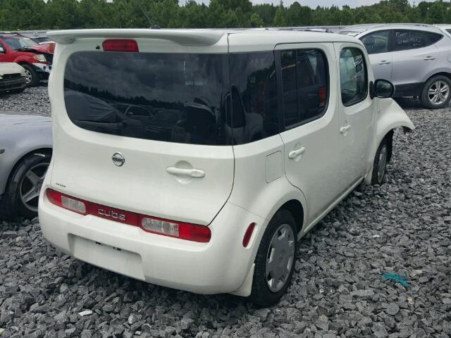 JN8AZ2KR1BT207746 - 2011 NISSAN CUBE WHITE photo 4