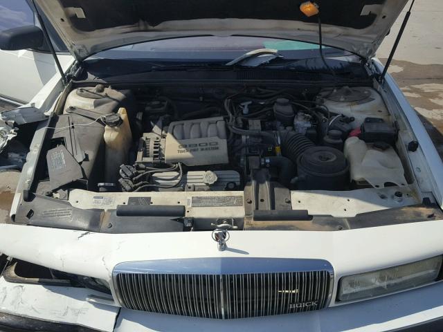 2G4WD14LXN1474201 - 1992 BUICK REGAL LIMI WHITE photo 7