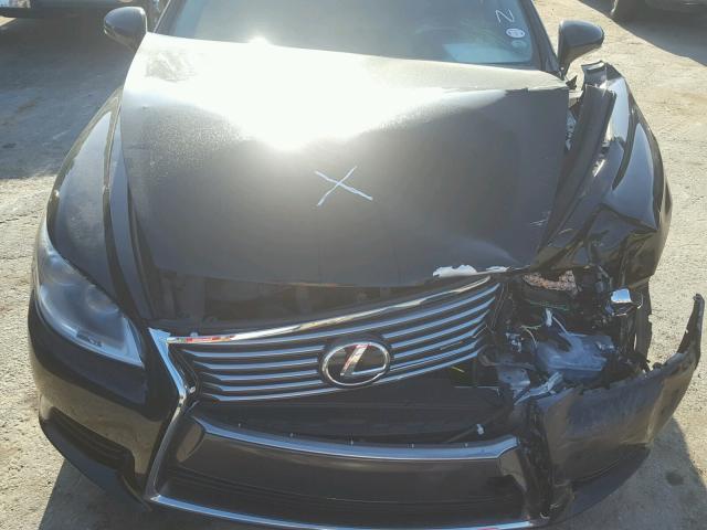 JTHBL5EF4D5124614 - 2013 LEXUS LS 460 BLACK photo 7