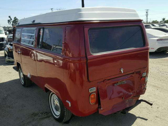 2312182328 - 1971 VOLKSWAGEN TRANSPORTE RED photo 3