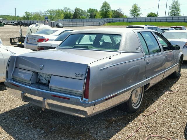 1G6DW52P8SR706741 - 1995 CADILLAC FLEETWOOD GRAY photo 4