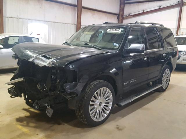 5LMJJ2HT3FEJ06569 - 2015 LINCOLN NAVIGATOR BLACK photo 2