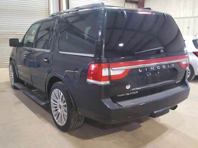 5LMJJ2HT3FEJ06569 - 2015 LINCOLN NAVIGATOR BLACK photo 3