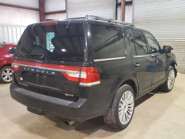 5LMJJ2HT3FEJ06569 - 2015 LINCOLN NAVIGATOR BLACK photo 4