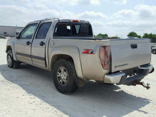 1GCDS43E888210367 - 2008 CHEVROLET COLORADO L TAN photo 3