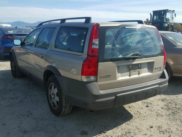 YV1SZ58D321055875 - 2002 VOLVO V70 XC BEIGE photo 3