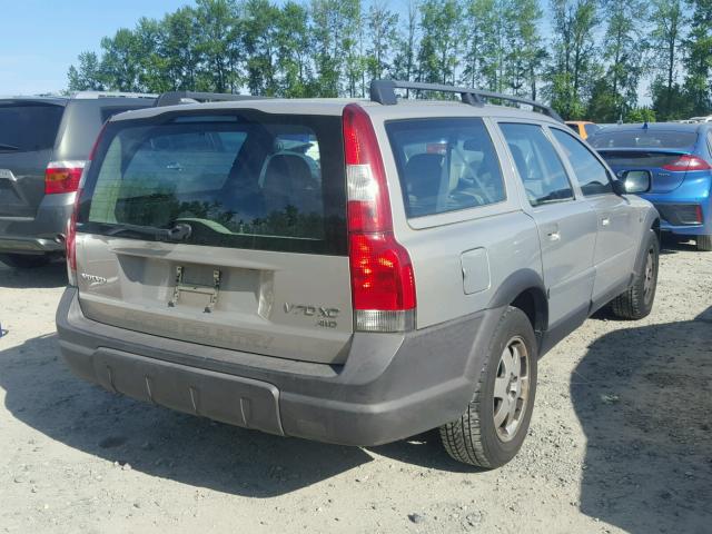 YV1SZ58D321055875 - 2002 VOLVO V70 XC BEIGE photo 4