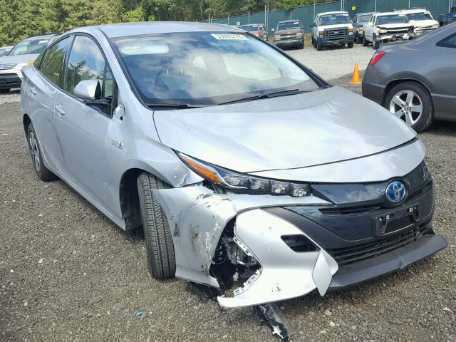 JTDKARFPXH3066810 - 2017 TOYOTA PRIUS PRIM ვერცხლისფერი ფოტო 1