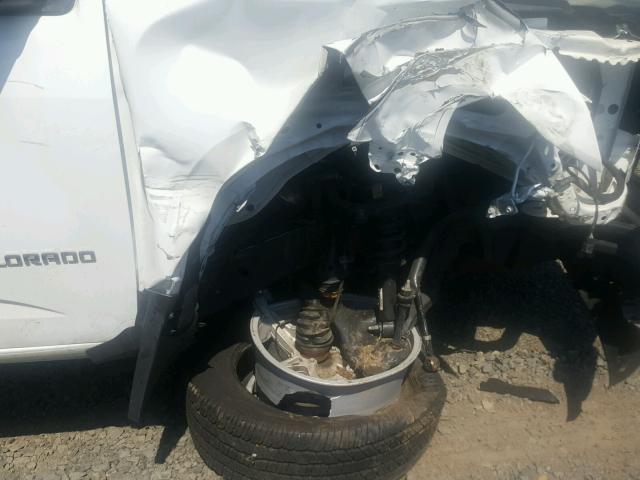 1GCGTCEN9H1201431 - 2017 CHEVROLET COLORADO L WHITE photo 9