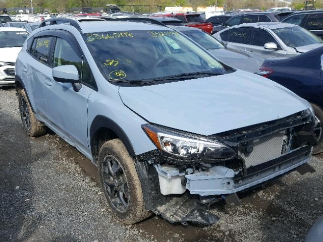 JF2GTABC4JH223570 - 2018 SUBARU CROSSTREK BLUE photo 1