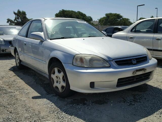 1HGEJ8240YL127800 - 2000 HONDA CIVIC EX SILVER photo 1